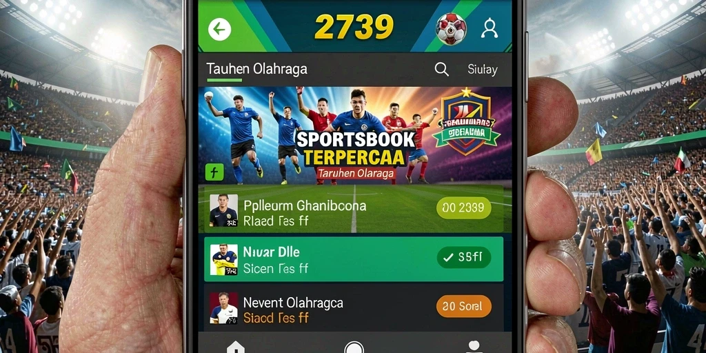 Tampilan gameplay menarik aplikasi Sportsbook 2739.
