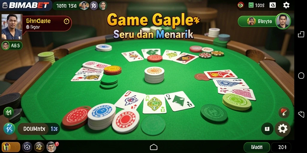 Tampilan gameplay seru dan menarik dari BIMABET.