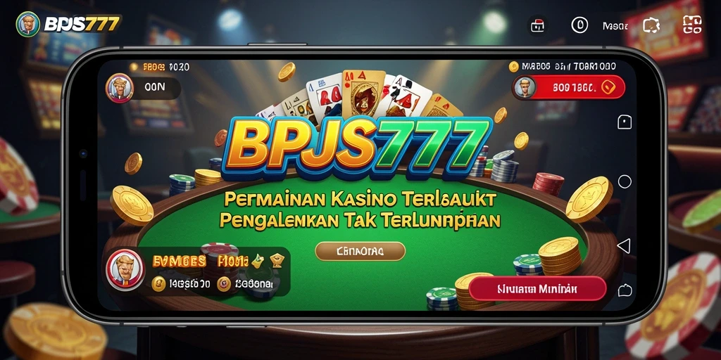 Tampilan gameplay mendebarkan dari BPJS777 kasino.