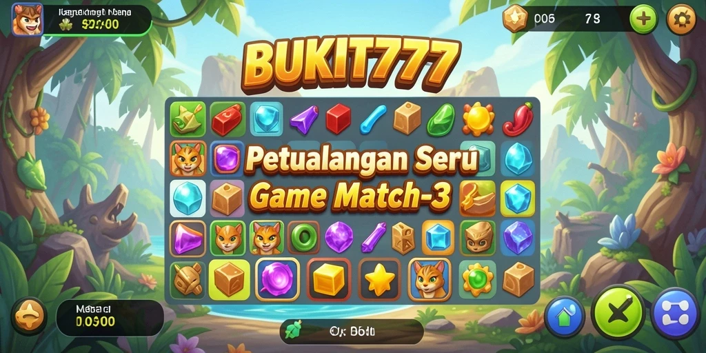 Gameplay seru dan menantang BUKIT777 dalam satu tampilan.