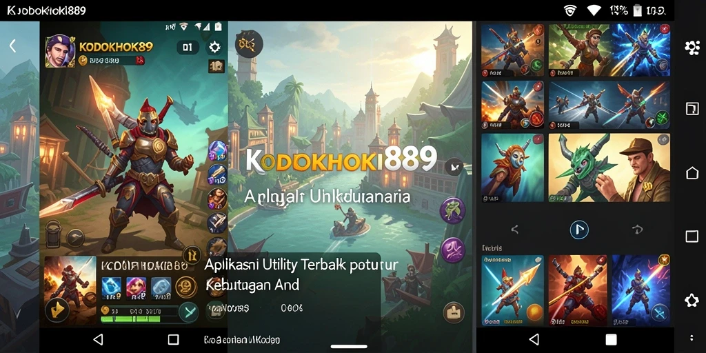 Tampilan antarmuka KODOKHOKI889 yang intuitif dan user-friendly.
