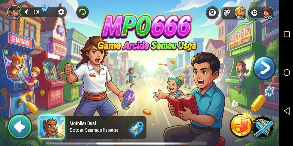 Tampilan gameplay seru dan menantang dari MPO666.