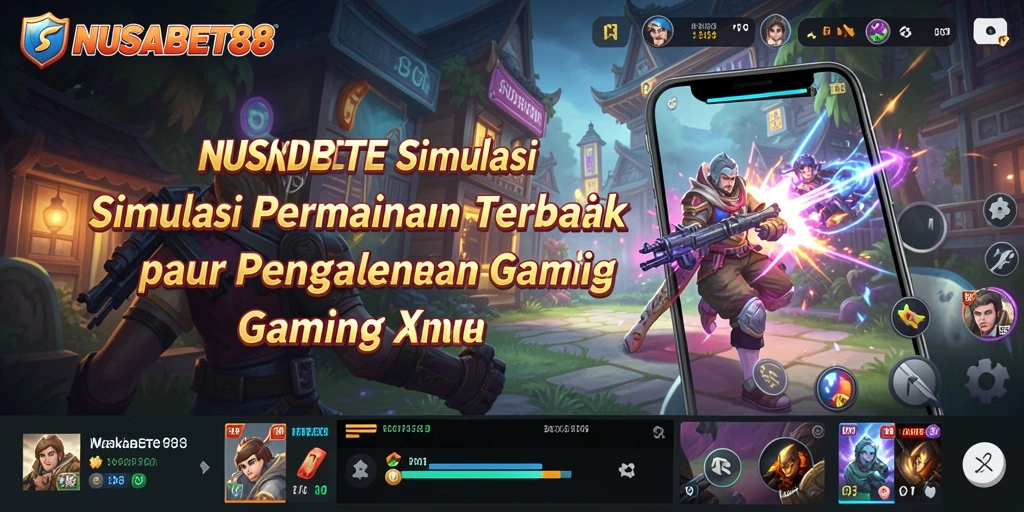 Tangkapan layar menunjukkan gameplay NUSABET88 yang seru dan interaktif.